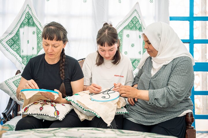 Workshop Embroidery in Essaouira Create your Handmade Bag