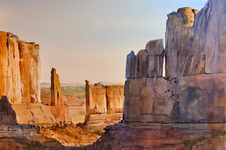 Colors of Moab Southwest Watercolor Workshop 2026