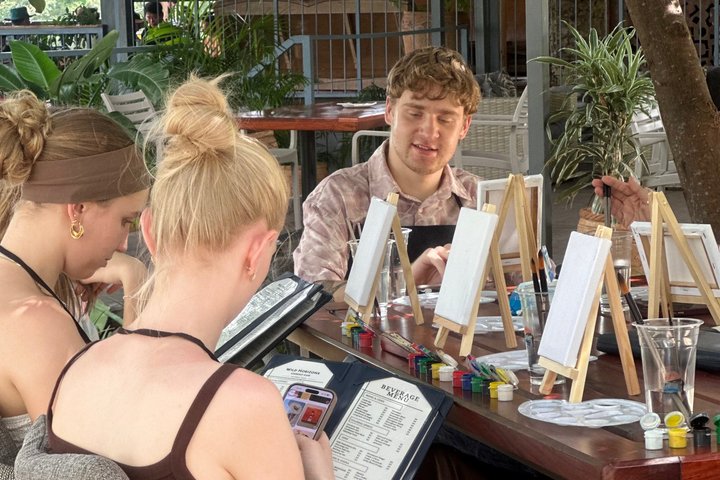 Paint and Sip Experience Victoria Falls
