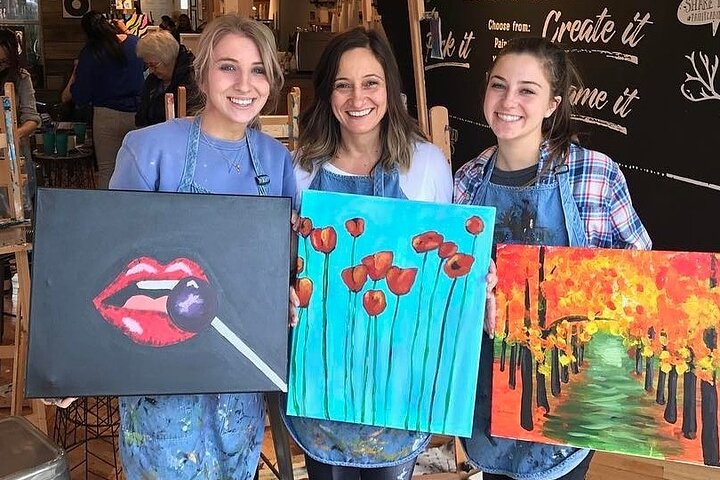Paint Night At Paint Cabin to Toronto's Original Paint Bar